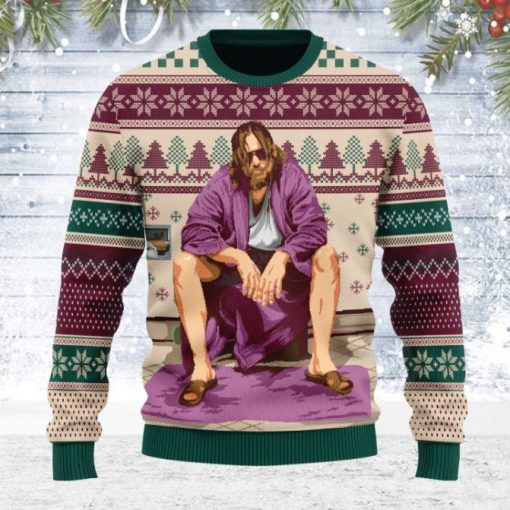 The Big Lebowski Bathroom Ugly Sweater