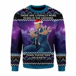 There Are Literally More Stars Ugly Christmas Sweater 3D