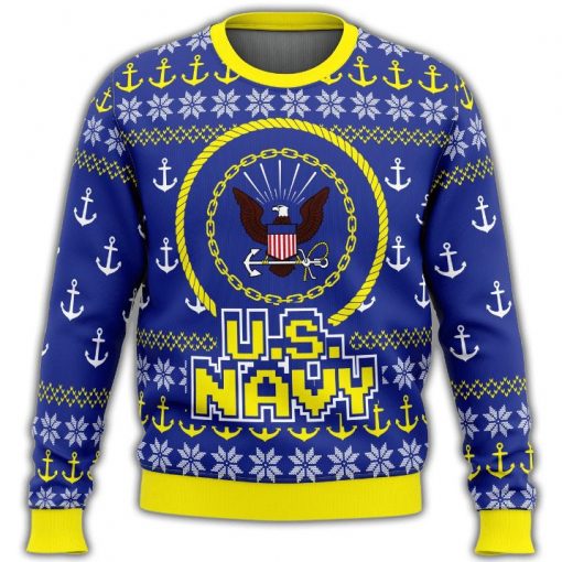 US Navy Premium Ugly Christmas Sweater