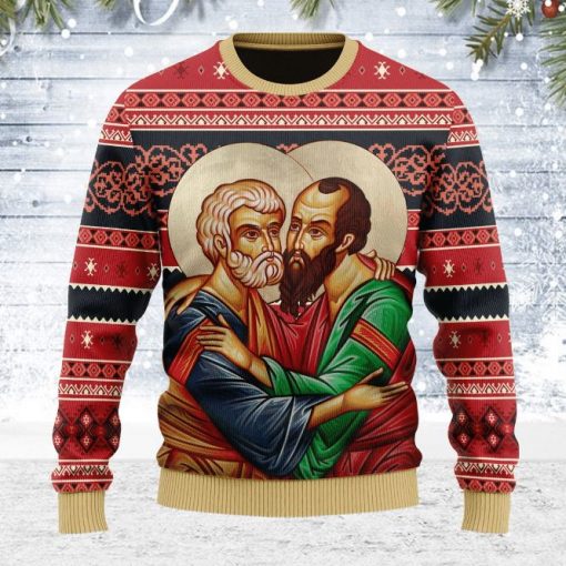 Unisex St. Apostles Peter and Paul Ugly Sweater