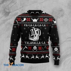 Valhalla Viking Awesome Christmas 3D Sweater