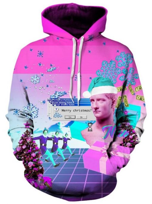 Vaporwave Hoodie 3D