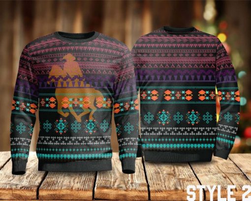 Western Cowboys All Over Print Sweater