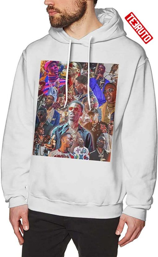 Young Dolph Images Capture Multiple Angles Artwork Hoodie - Teeruto