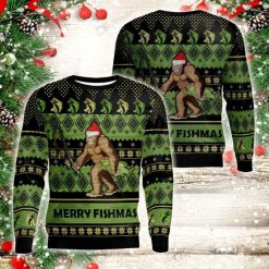 A Big Chimpanzee Xmas All Over Printed Sweater