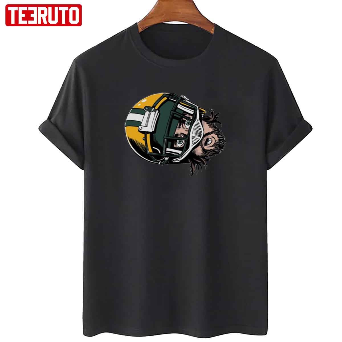Aaron Rodgers Face Green Funny Unisex T-Shirt