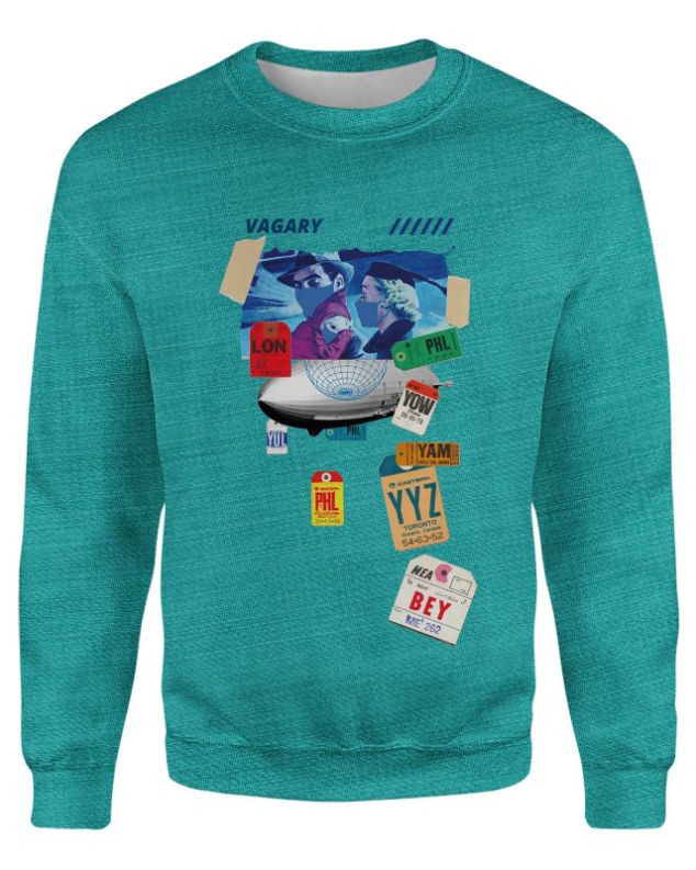 ABOARD All Over Printed Sweater