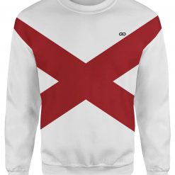 Alabama Flag 3D Sweater