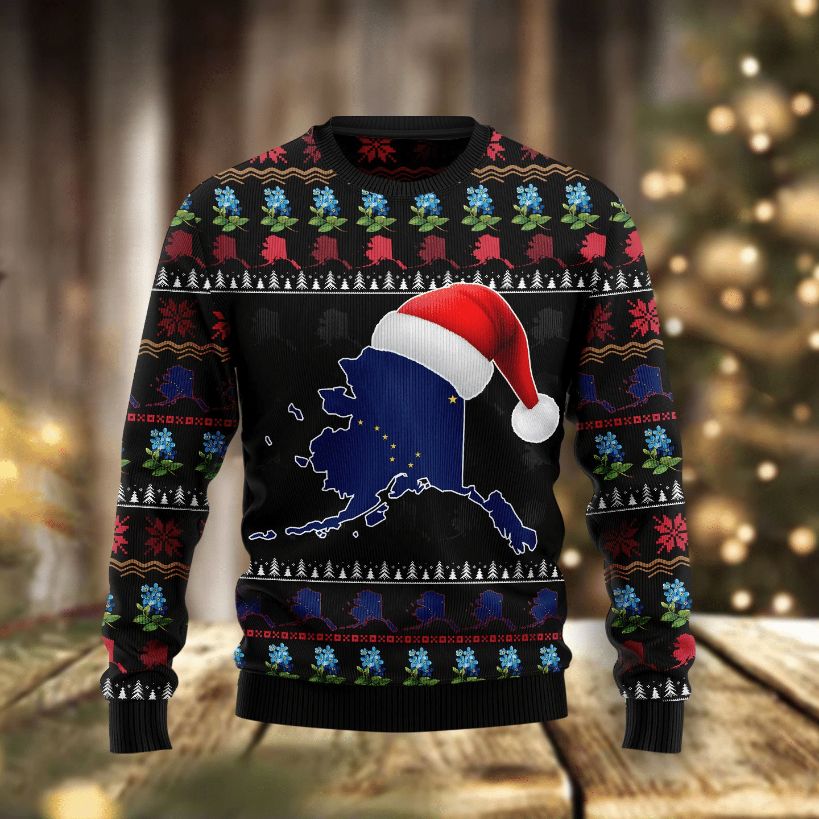 Alaska Christmas 3D Sweater