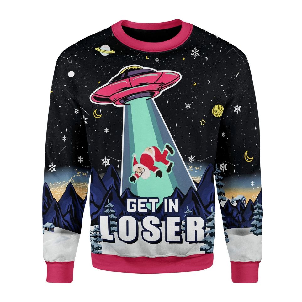 Alien Get In Loser 3D Sweater