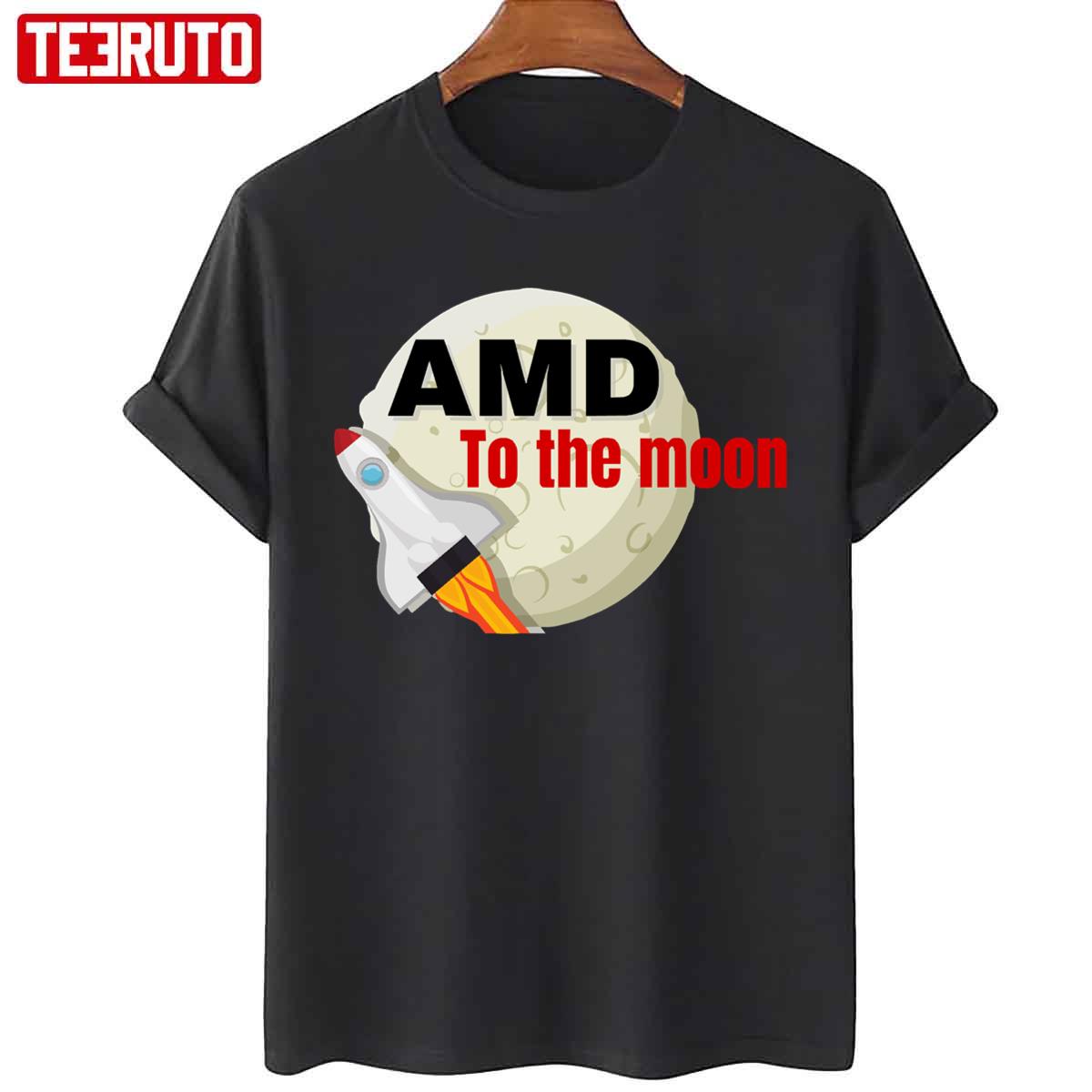 AMD To The Moon Stonks Unisex T-Shirt
