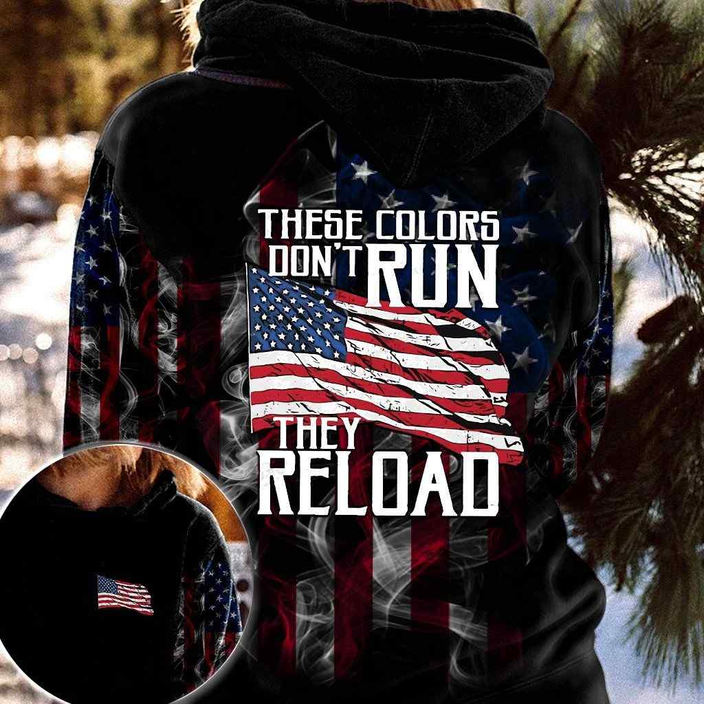 America These Colors Don’t Run US 3D Hoodie