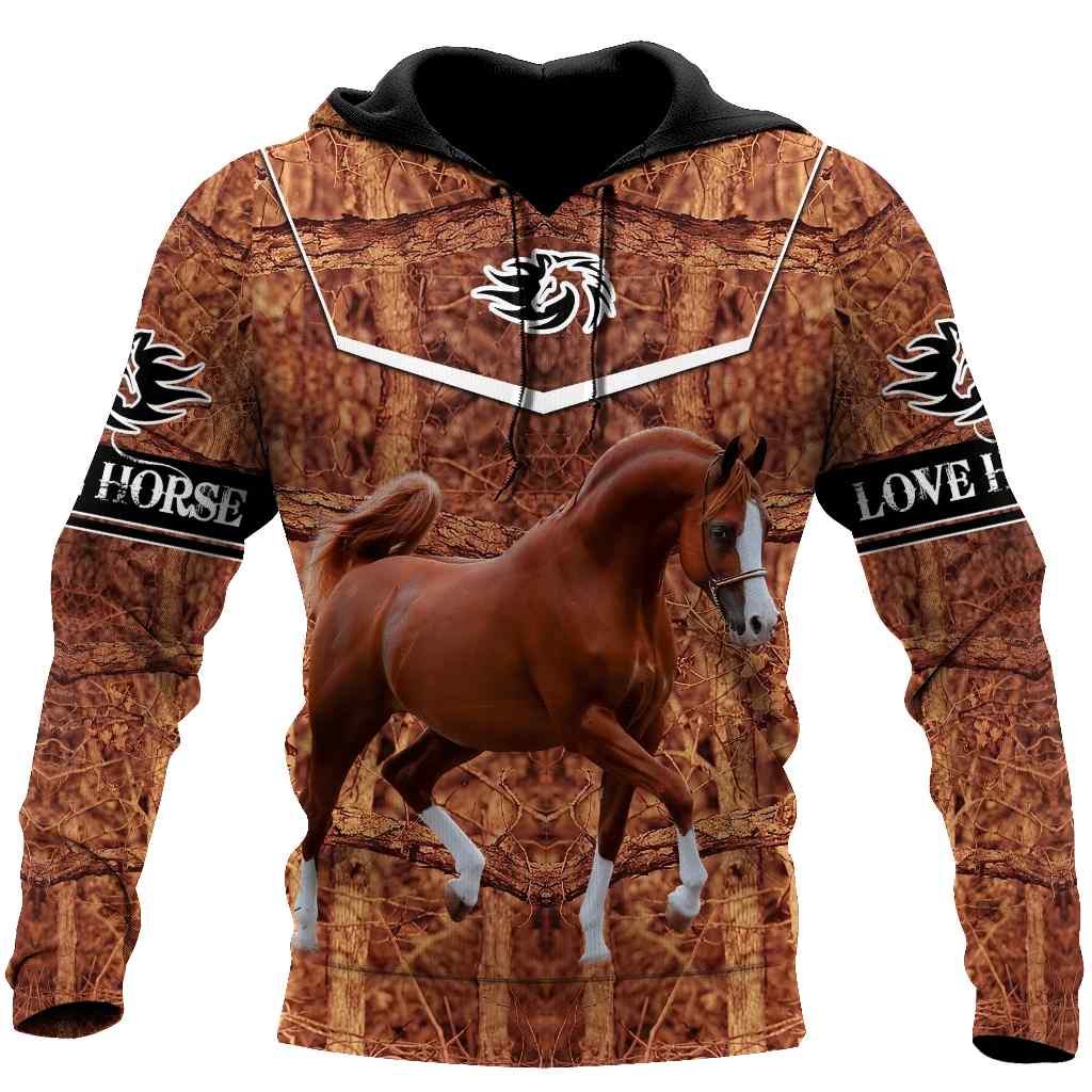 Arabian Horse 3D Hoodie