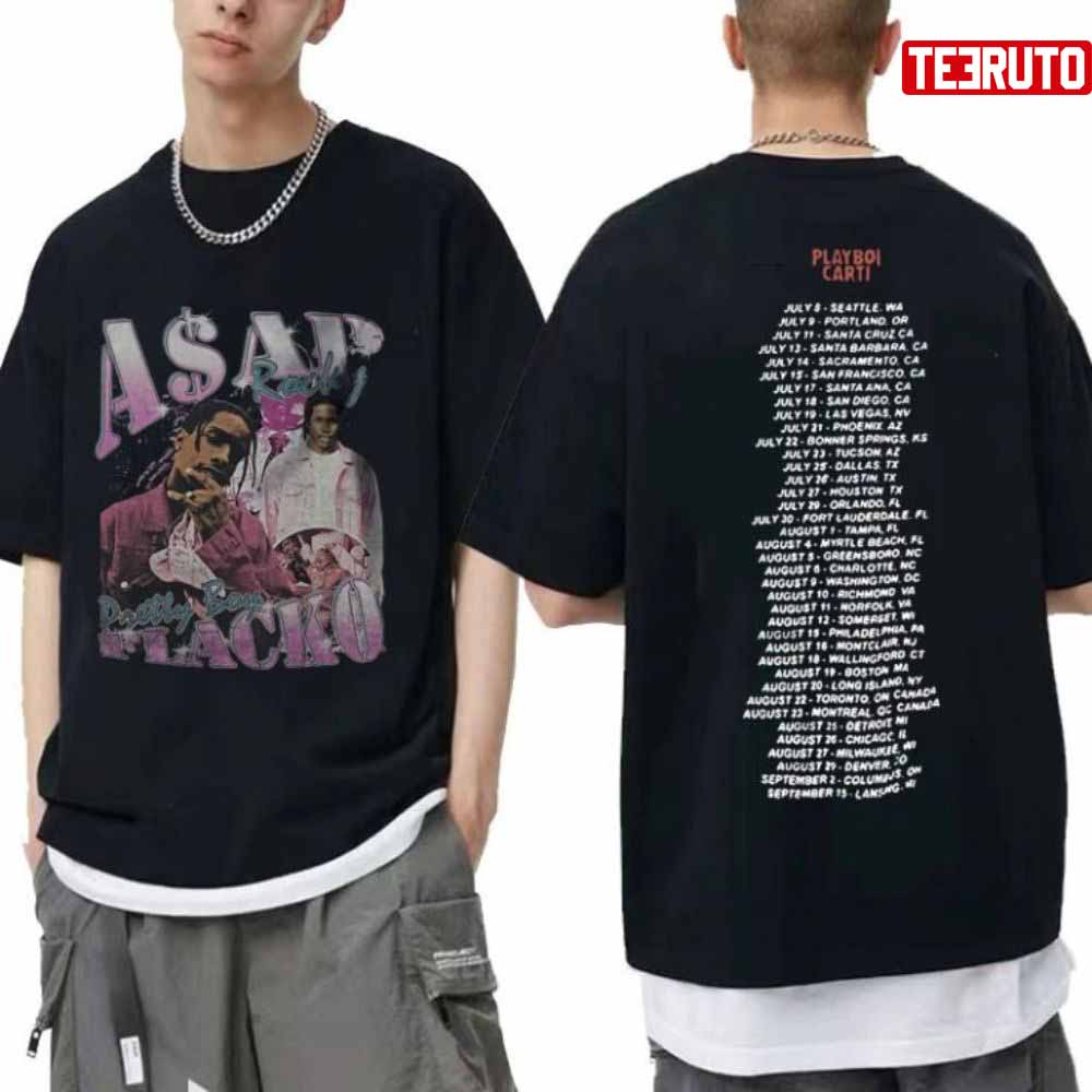 Asap Rocky Playboi Carti Hiphop Unisex T-Shirt
