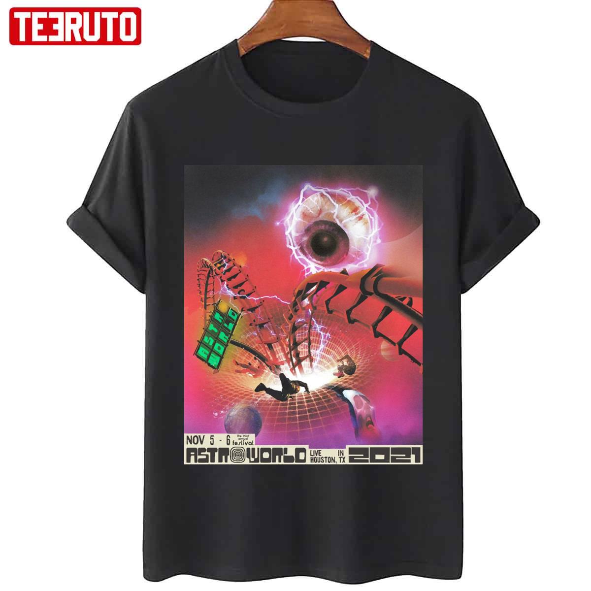 Astroworld Festival 2021 Travis Scott Unisex T-Shirt