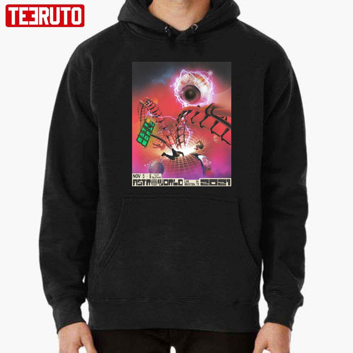 Astroworld Festival 2021 Travis Scott Unisex T-Shirt - Teeruto