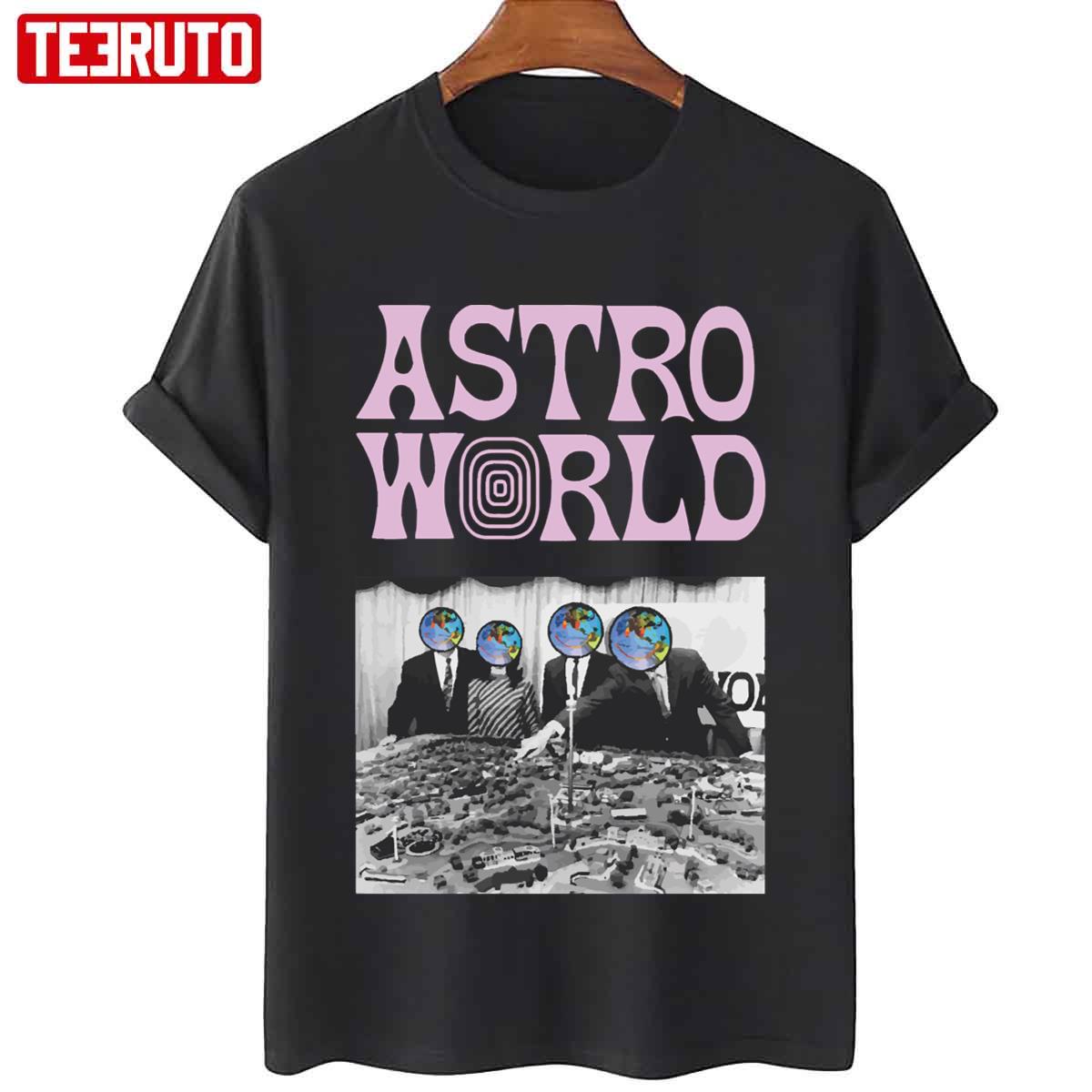 Astroworld Tour Put A Smiley Faces Unisex T-Shirt