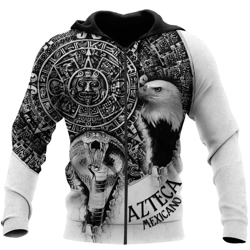 Azteca Mexicano 3D Hoodie