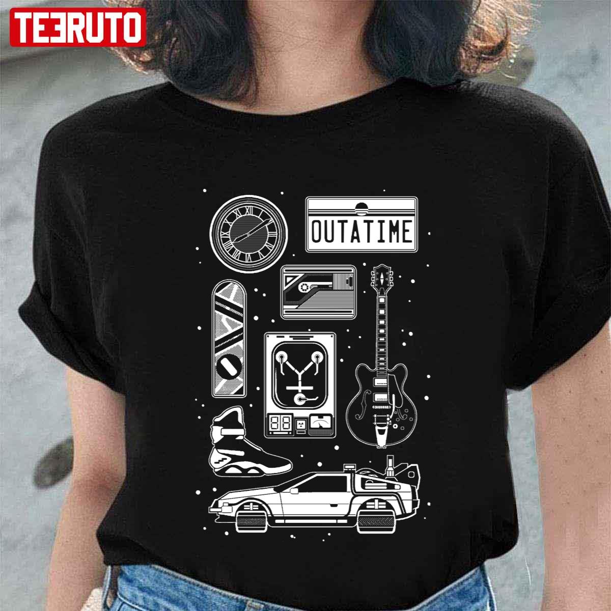 Back To The Future Iconic 80s Draw Unisex T-Shirt