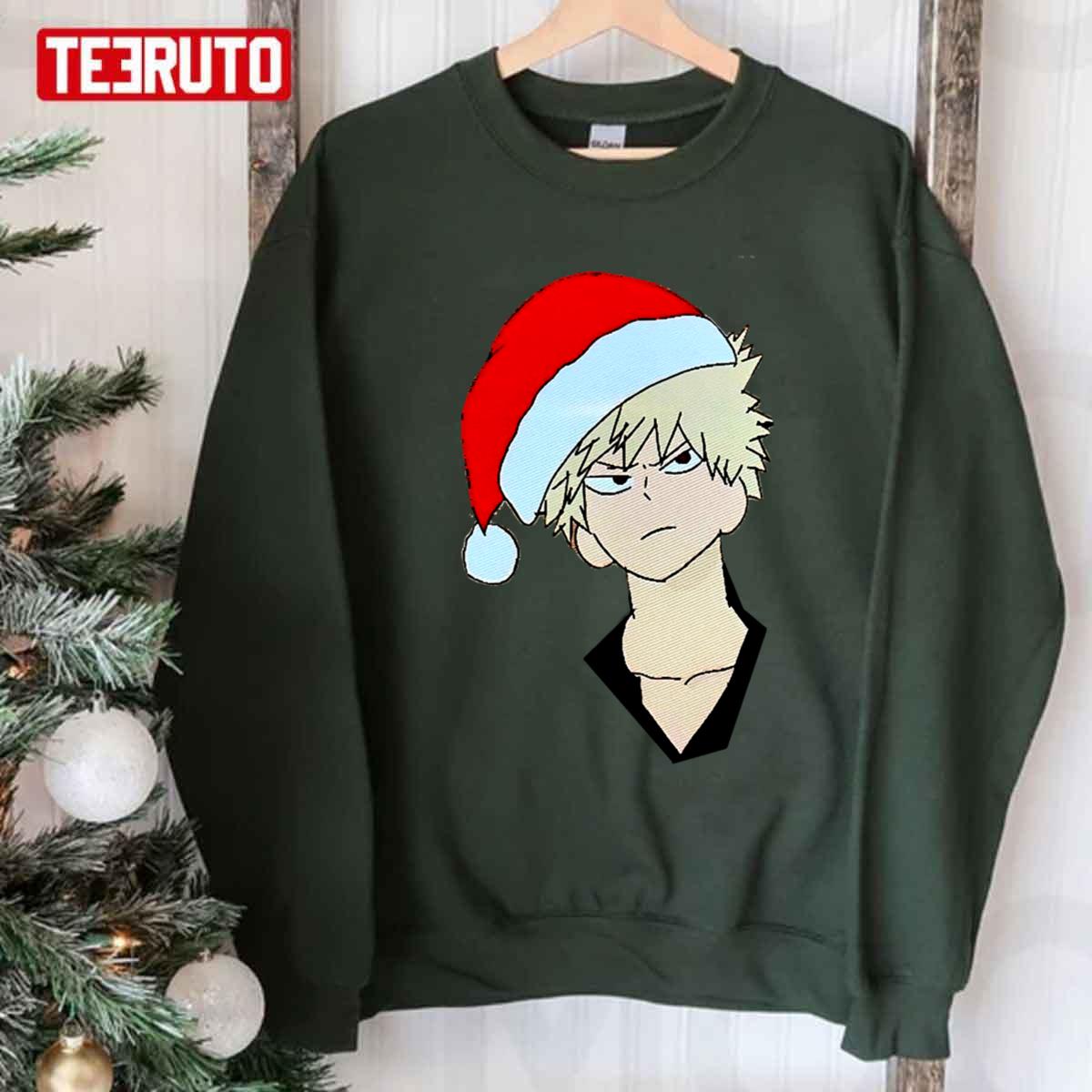 Bakugo Katsuki My Hero Academia Anime Christmas Unisex Sweatshirt