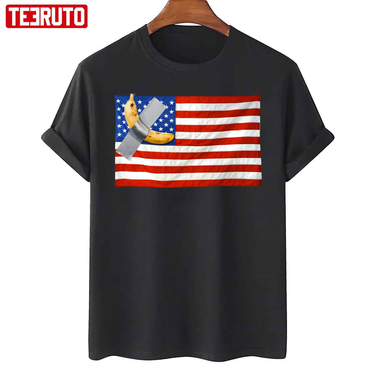 Banana Republic Of America Flag Unisex T-Shirt