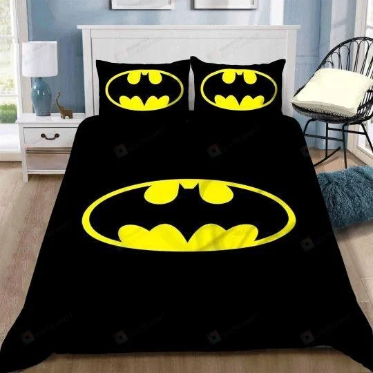 Iconic Bedding Set, Batman Bed Set King Size