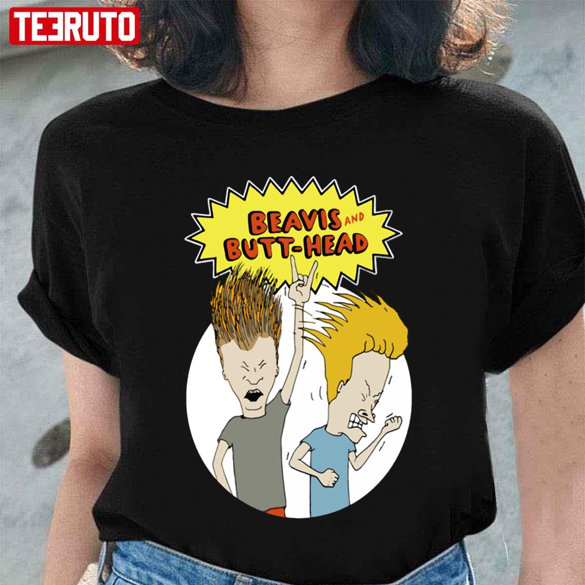 Beavis And Butthead Cartonn Vintage Unisex T-Shirt