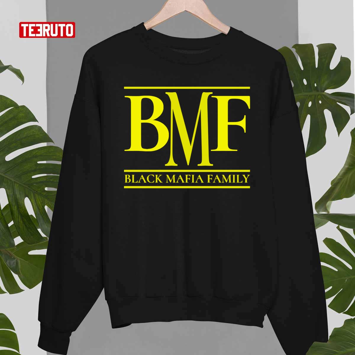 Black Mafia Family BMF Wish Me Luck Unisex T-Shirt Sweatshirt