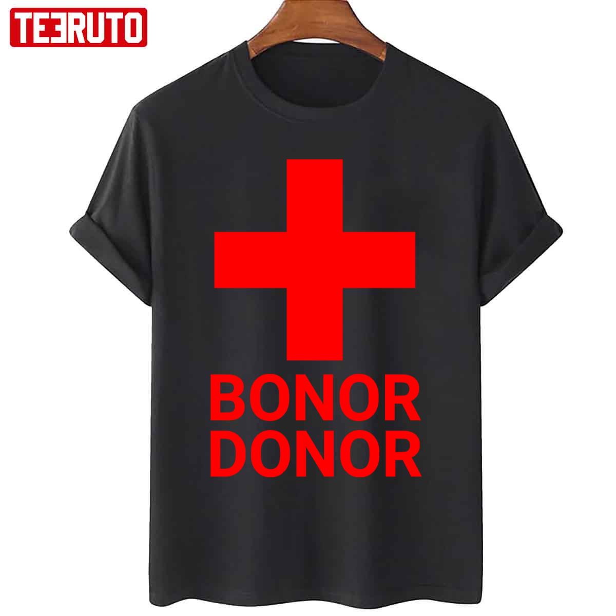 Bonor Donor Red Cross Unisex T-Shirt