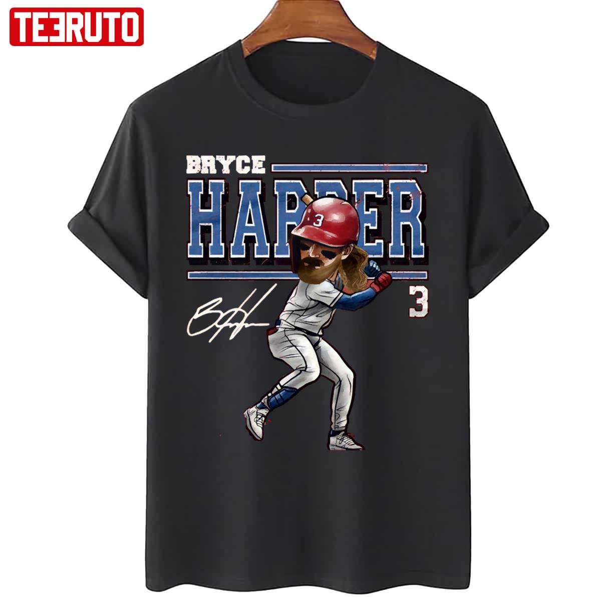 Bryce Harper Carton Vintage Unisex T-Shirt