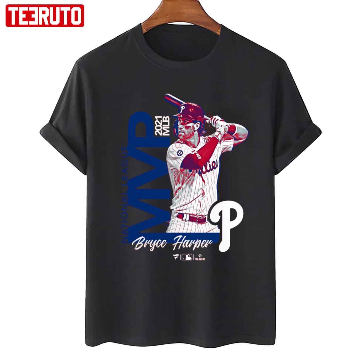 Bryce Harper Philadelphia Phillies 2021 MVP Unisex T-Shirt