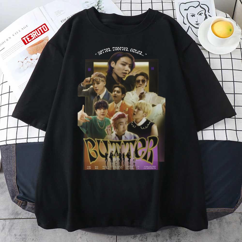 Butter K-pop Korean Bangtan Bts Bootleg Unisex T-Shirt