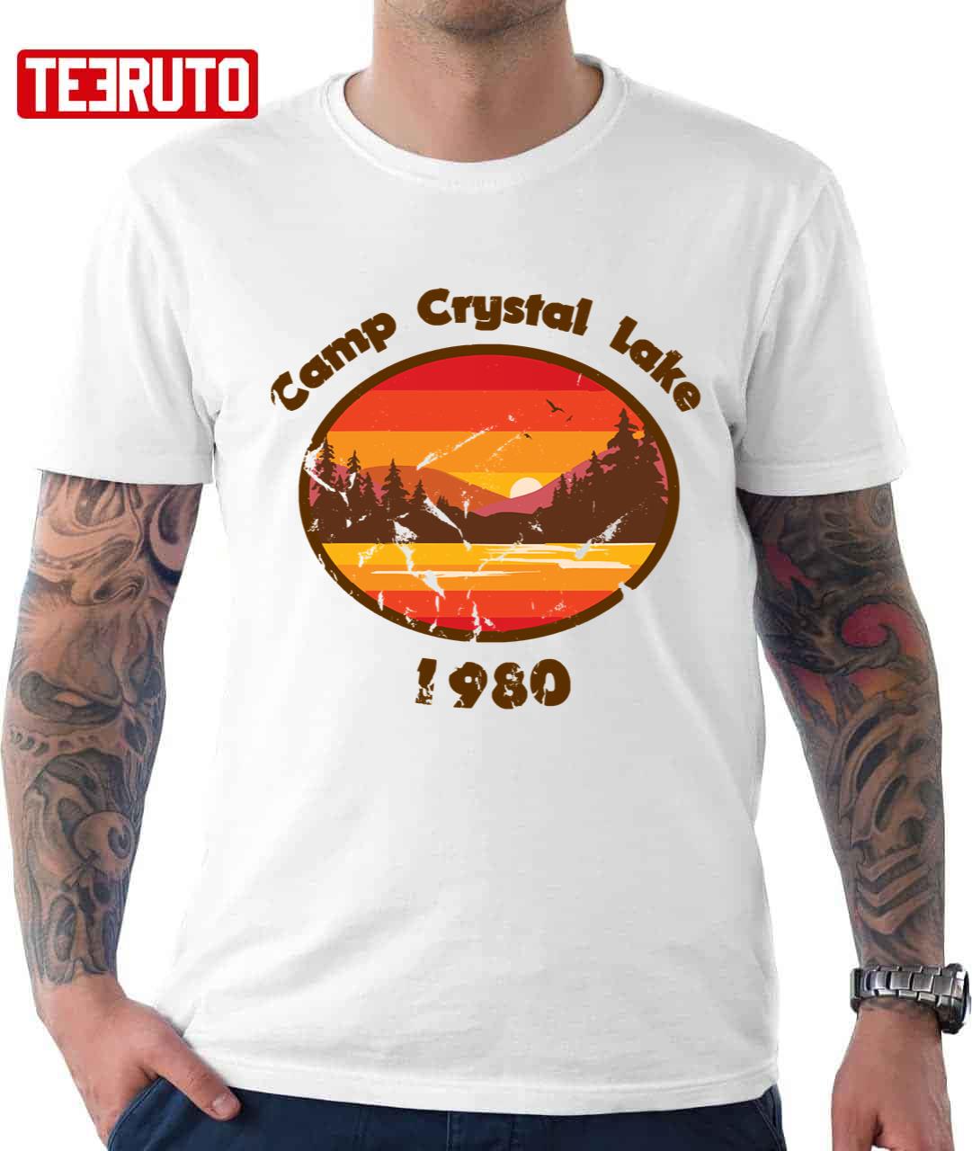 Camp Crystal Lake Friday 13th Vintage Movie Unisex Sweatshirt
