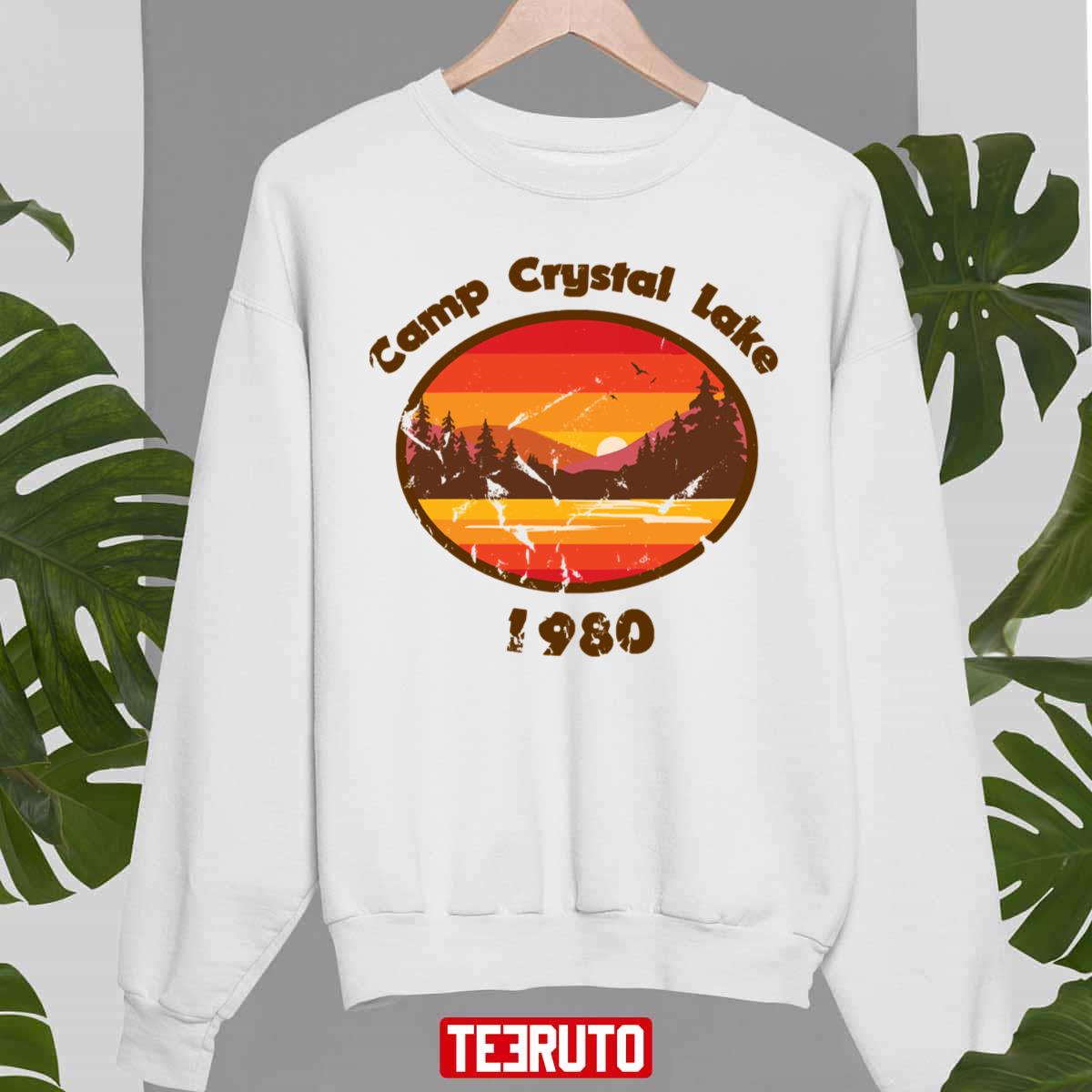 Camp Crystal Lake Friday 13th Vintage Movie Unisex Sweatshirt