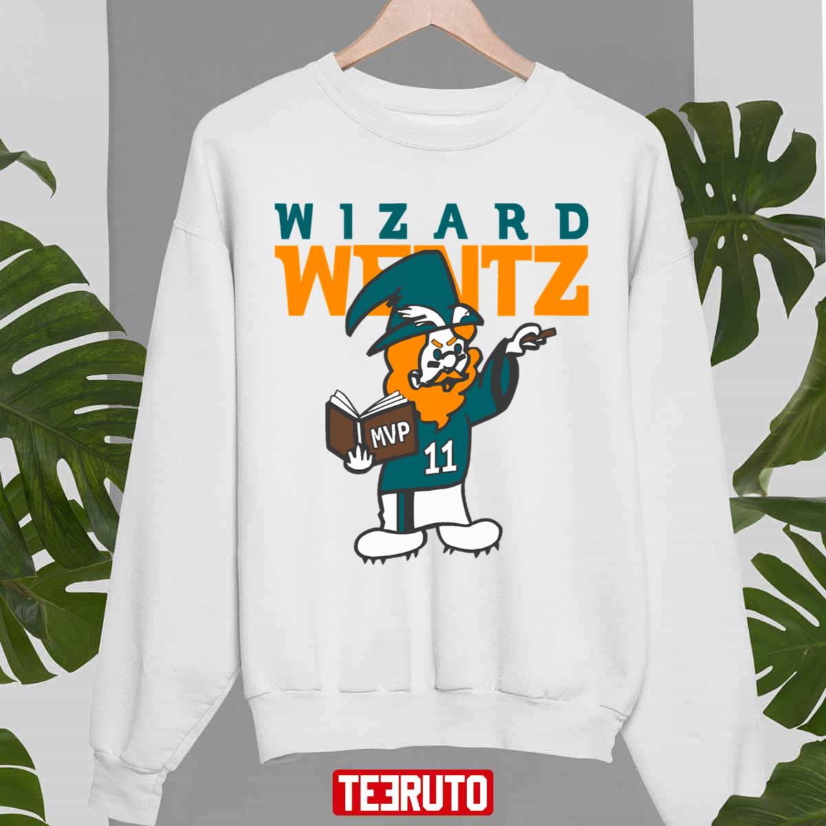 Carson Wentz 11 Wizard Philadelphia Eagles Unisex Sweatshirt