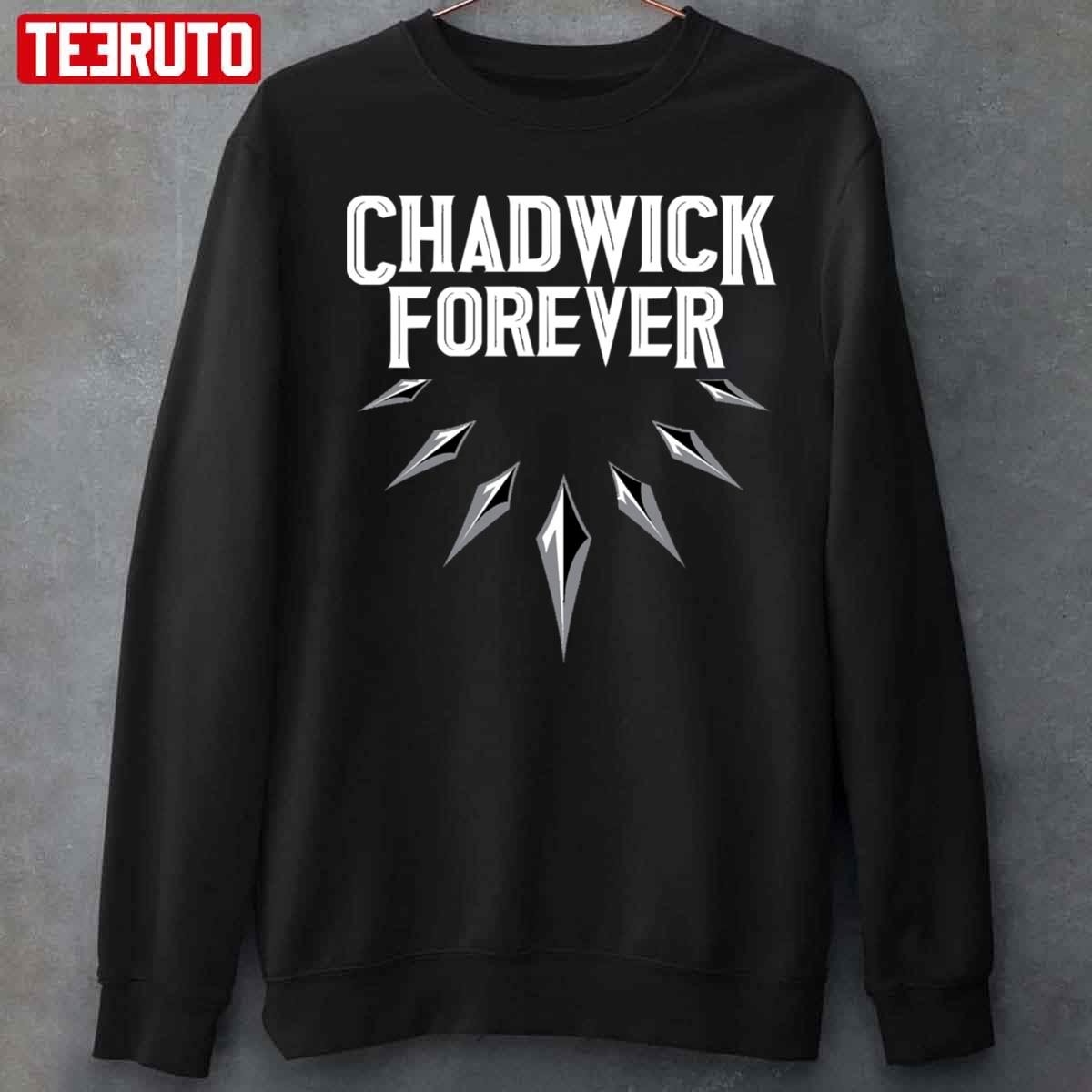 Chadwick Forever Rip Chadwick Boseman Black Panther Wakanda Unisex Sweatshirt