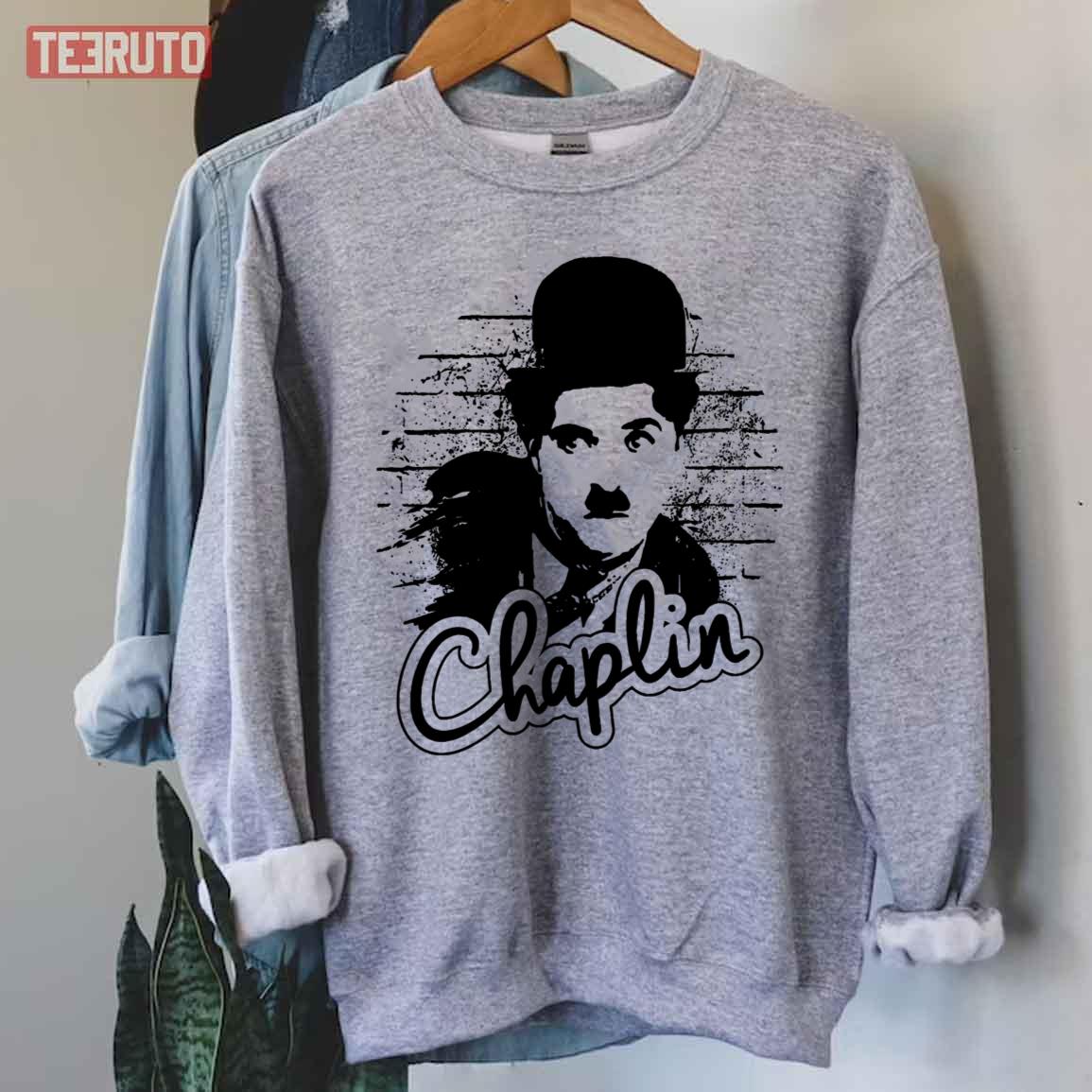 Charlie Chaplin Comedian Iconic Vintage Unisex Sweatshirt