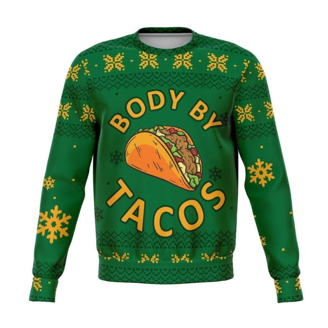 Christmas Body By Tacos Sweater 3D