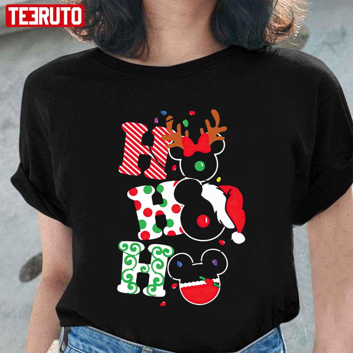 Disney Mickey Icon Ho Ho Ho Holiday Sweatshirt 