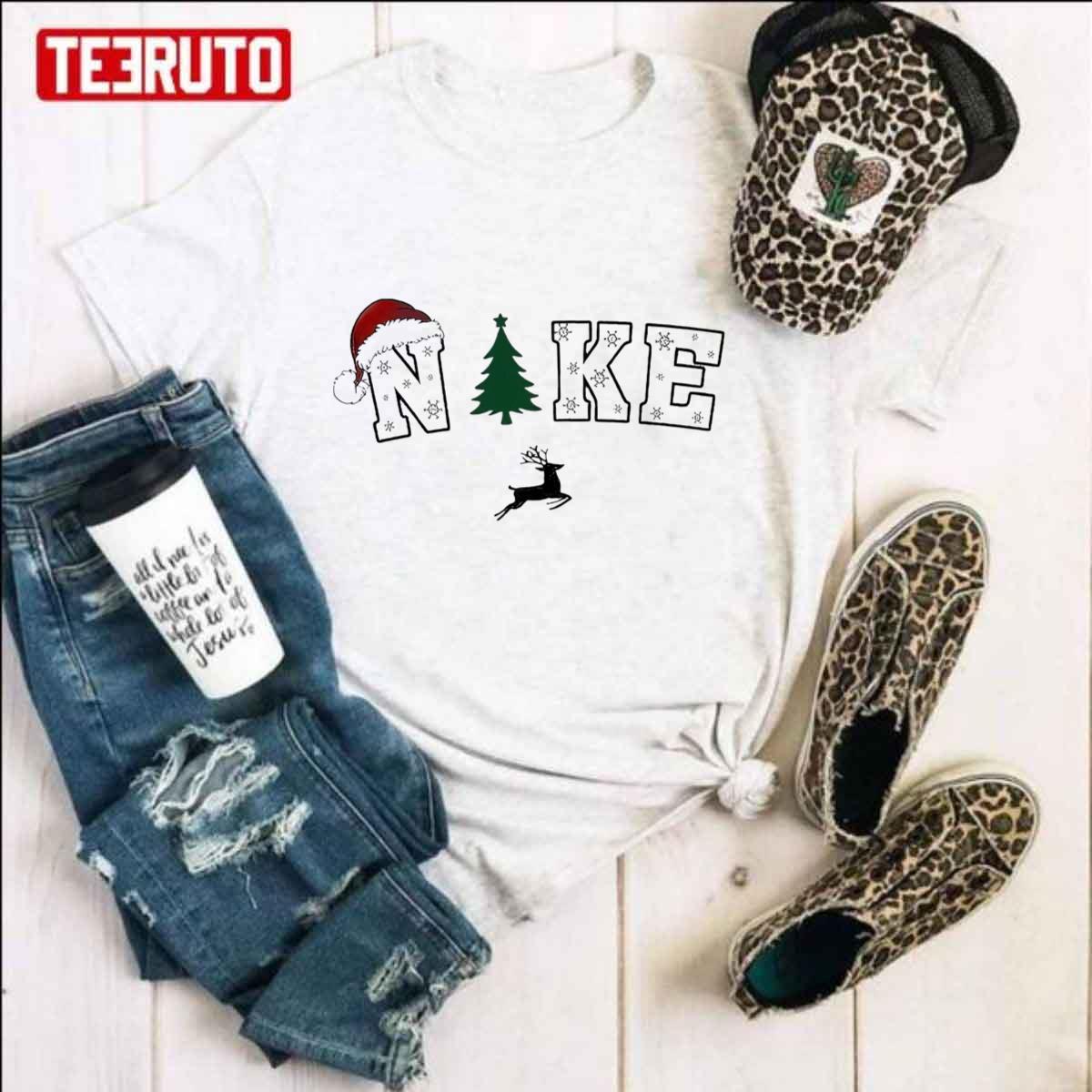 Christmas Nike Reindeer Unisex Sweatshirt