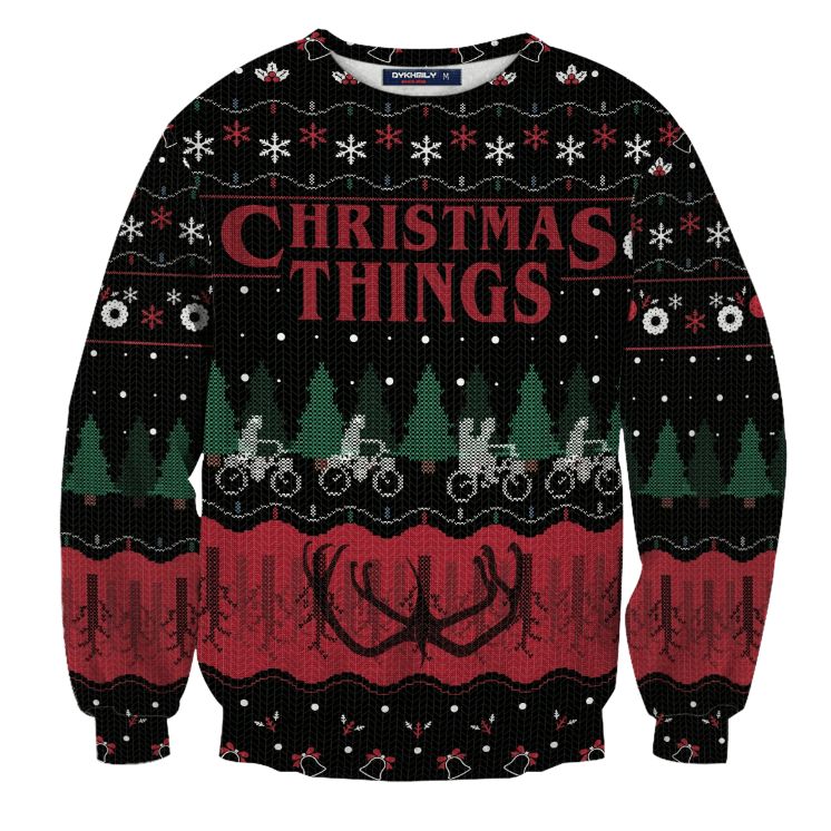 Christmas Things Unisex Sweater 3D