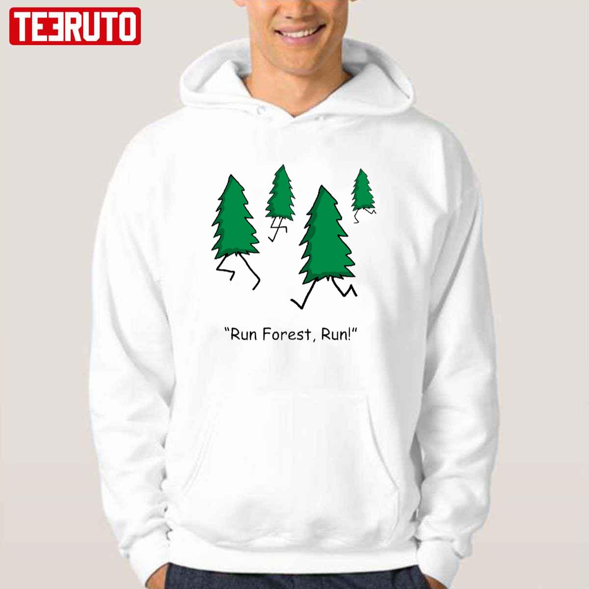 Christmas Tree Run Forrest Gump Punline Unisex Sweatshirt