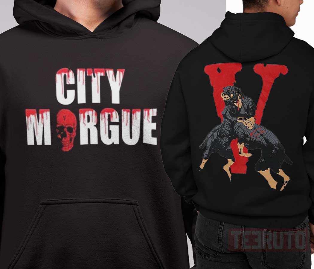 City Morgue x Vlone Dogs Unisex Hoodie - Teeruto