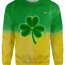 Clover Fade Christmas Sweater 3D