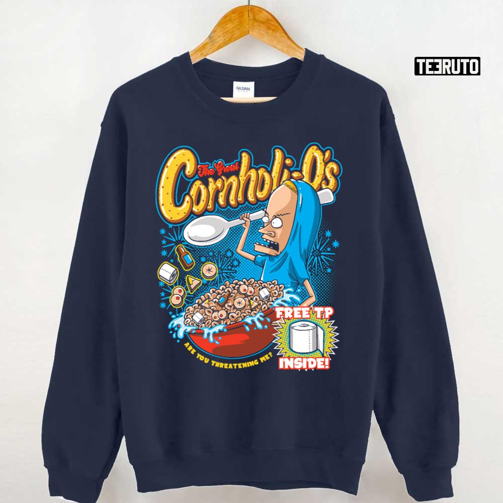 Cornholi-Os Beavis And Butthead Cereal Funny Unisex Sweatshirt