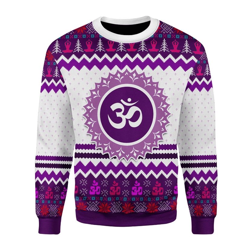 Crown Eye Chakra Sweater 3D Xmas