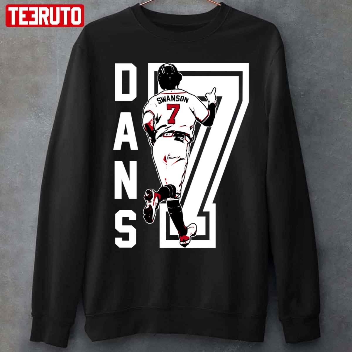 Dansby Swanson Number 7 Unisex Sweatshirt