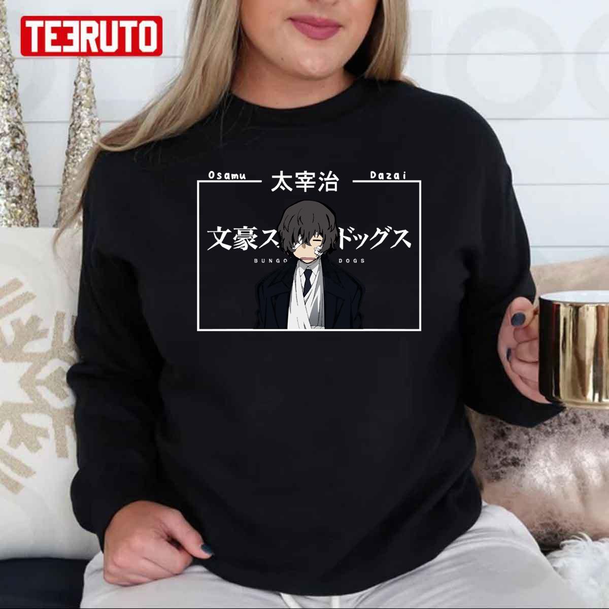 Dazai Osamu Bungou Stray Dogs Anime Unisex T-Shirt