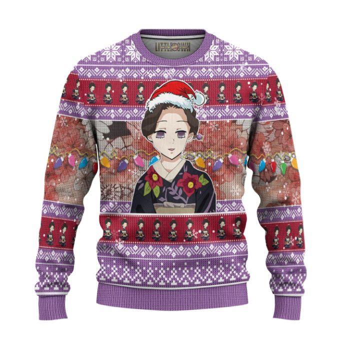 Demon Slayer Tamayo Anime 3D Christmas Sweater