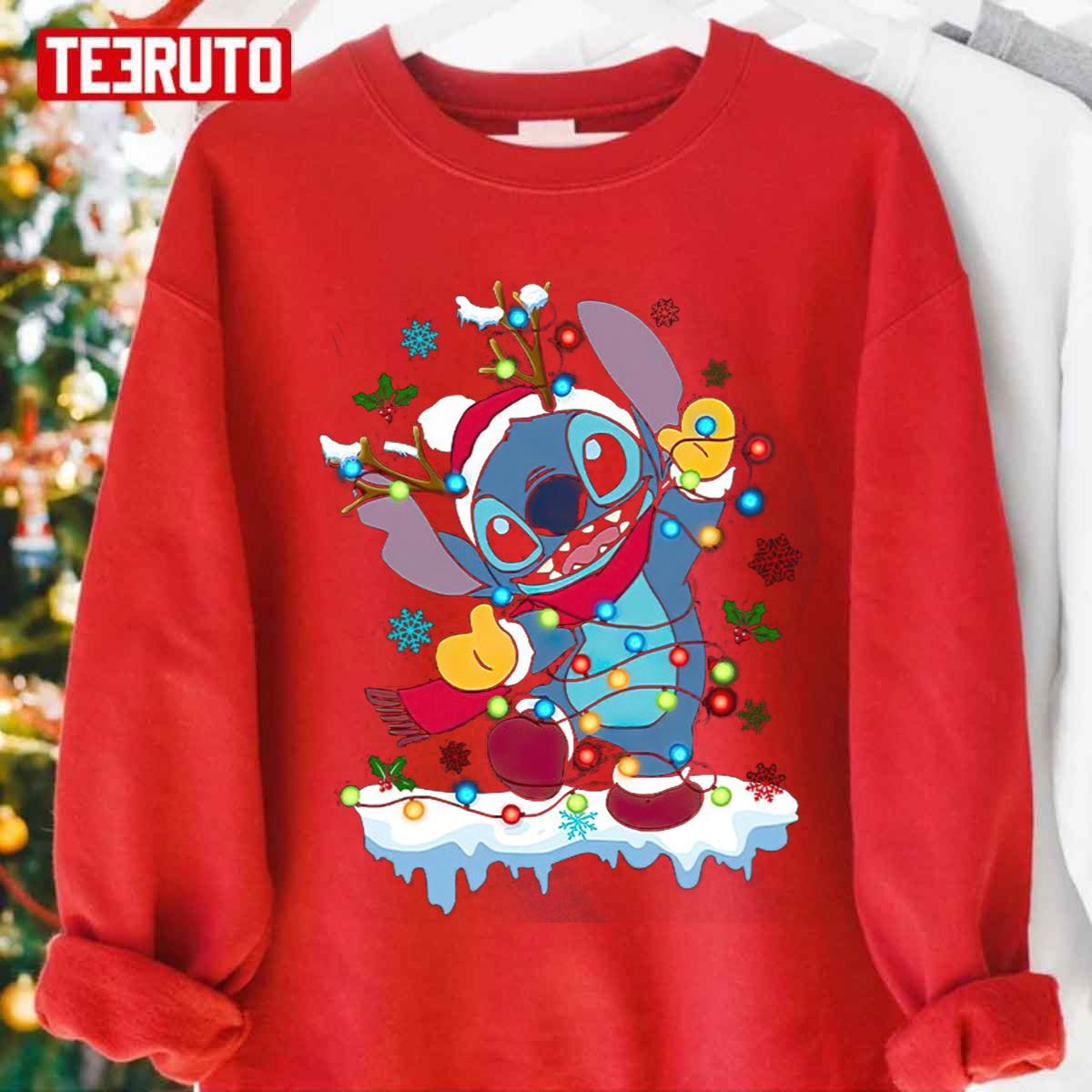 Disney Christmas Stitch Unisex Sweatshirt